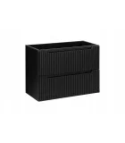 Cabinet with sink NOVA 2S, black, 80 cm order